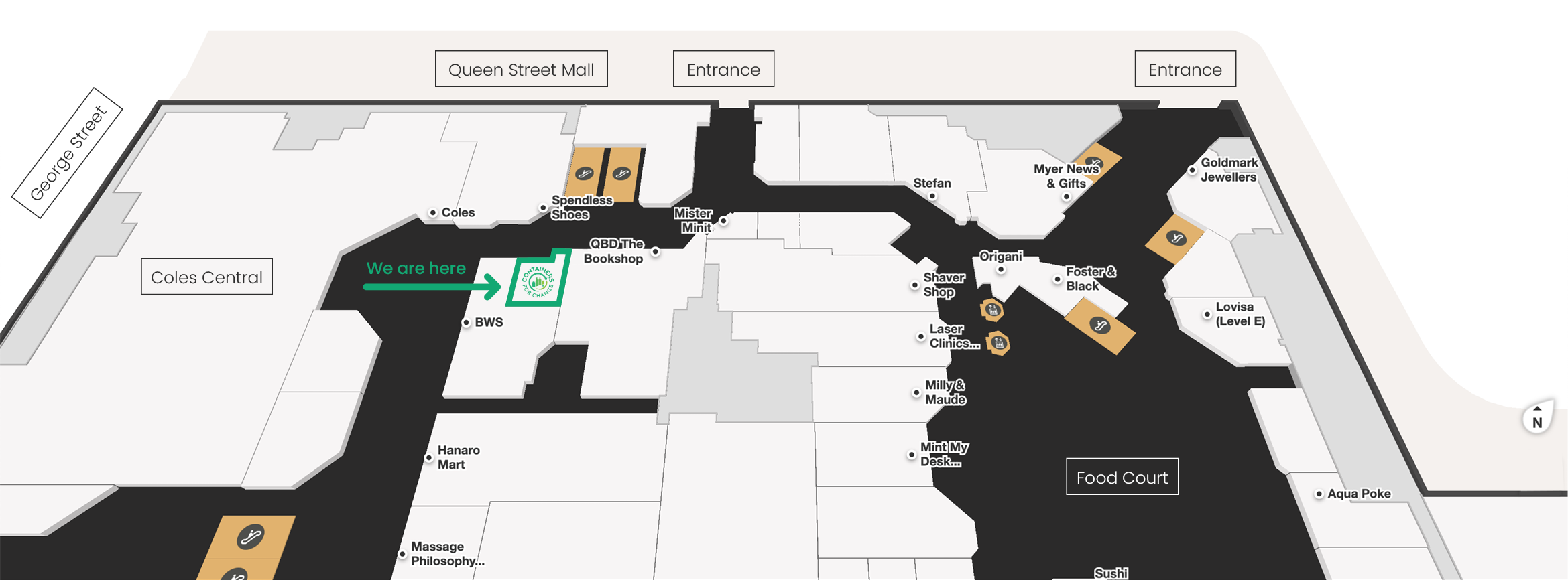 Brisbane City refund point Containers for Change